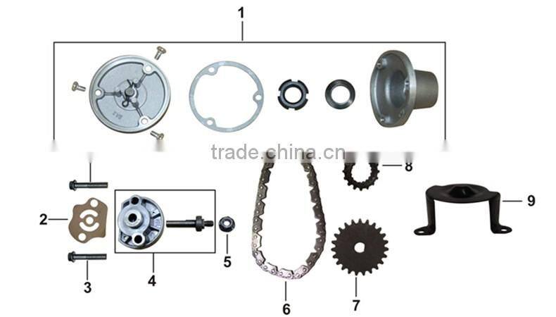 motorcycle sprocket parts motorcycle oil filter assy for sale