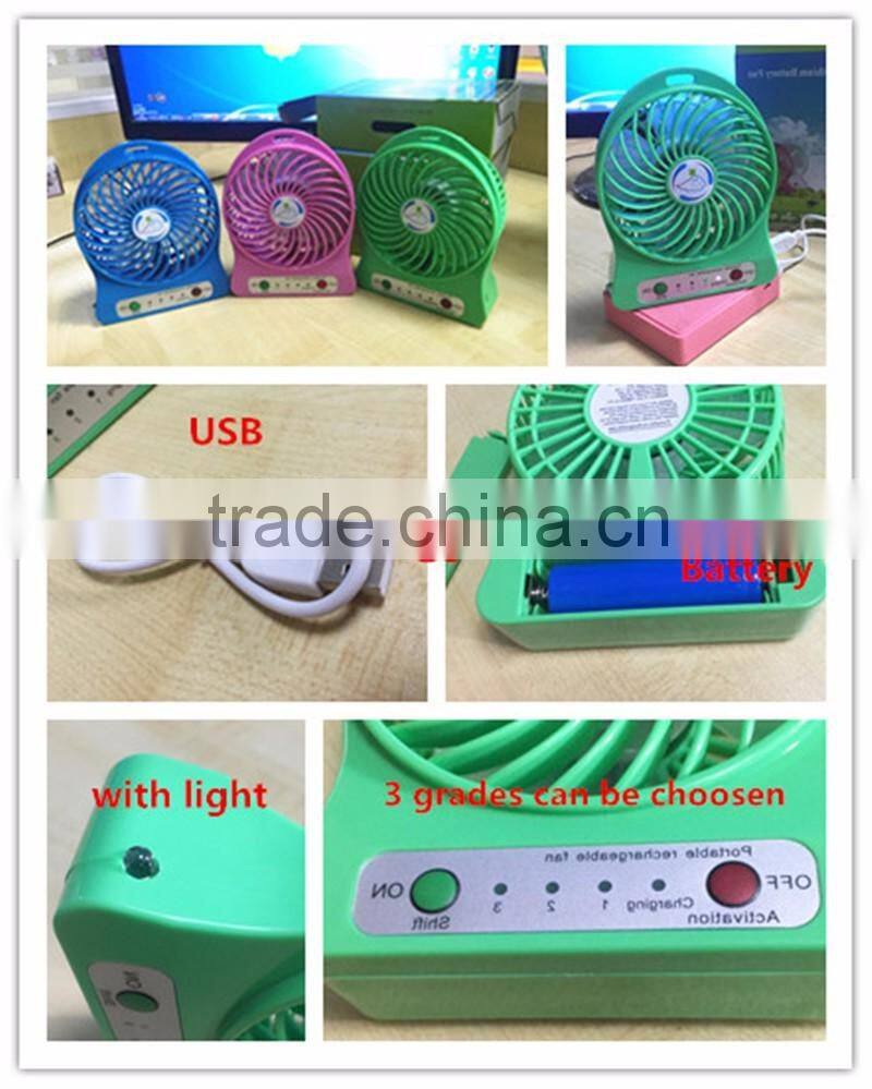 summer good parter mini usb fan for travel mini fan