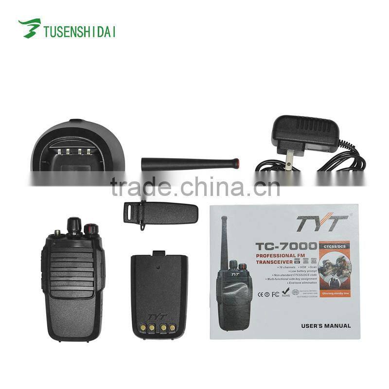Single Band 5W TYT TC-7000 FM hf Radio Transceiver With CTCSS/DCS VOX Mini Handheld Two Way Radio for Sale