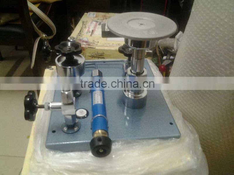 High Pressure Dead Weight Tester