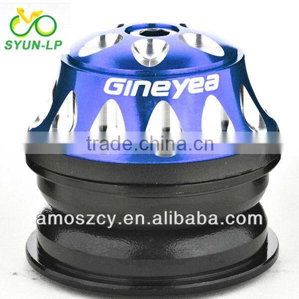 Aluminum bearing integrated bicycle headsets