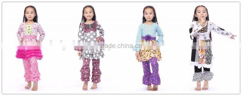 2015 turkey wholesale kids clothes long sleeve boutique girl clothing girls boutique fall clothing