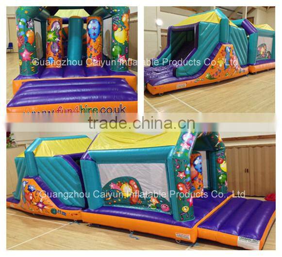 Hot sale party inflatable assault course