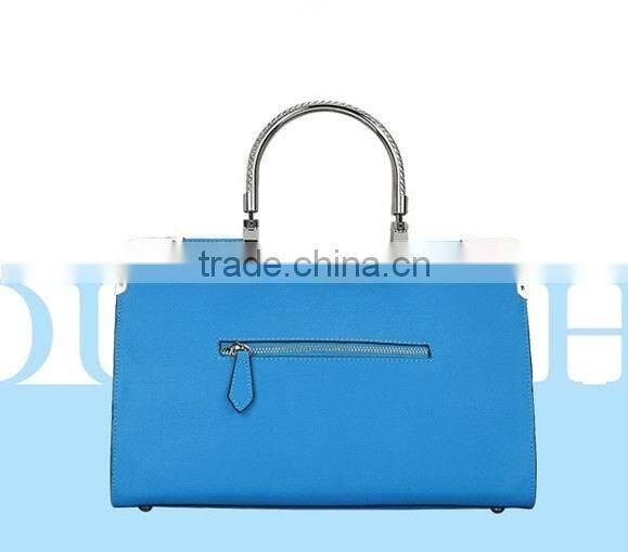 fresh colourful PU tote handbag for women