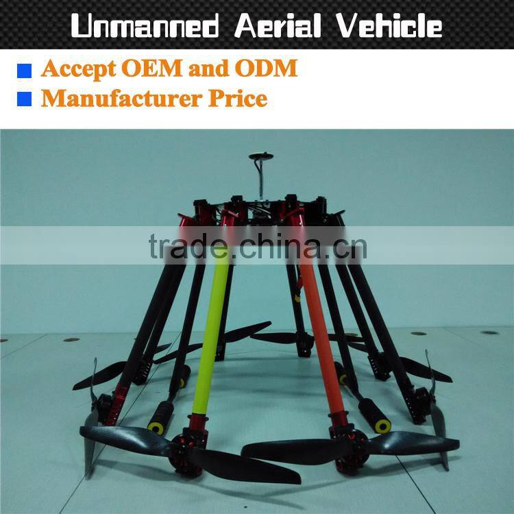 Custom made carbon fiber UAV frame for wholesale ar drone quadcopter plane