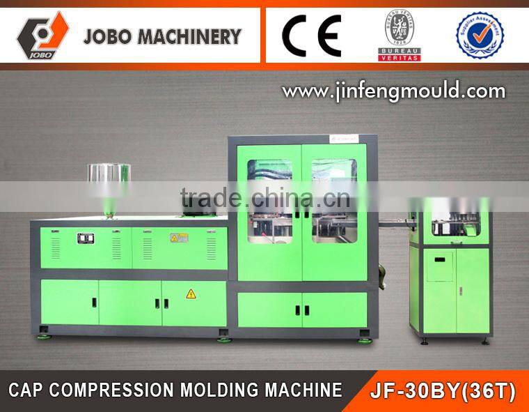 Hyraulic press compression cap molding machine