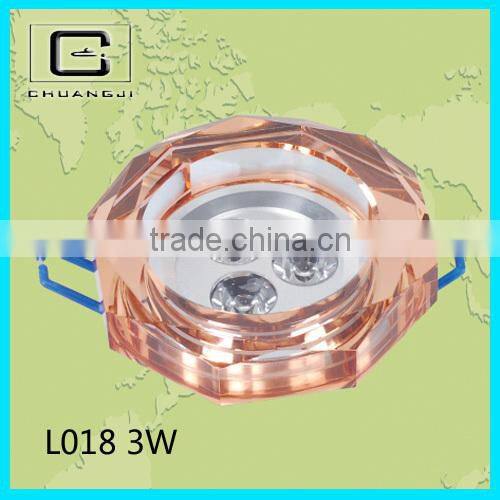 high power high quality 6w led square ceiling light