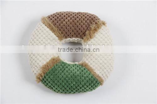 Speedy Pet Brand Pet plush toy doughnut shape green&white dog sex toy