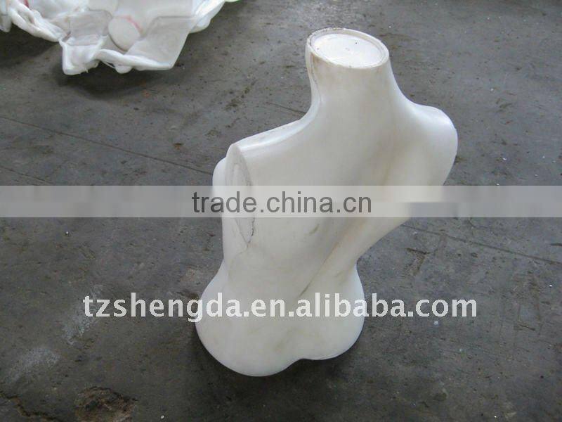 machine for blow moulded plastic mannequine