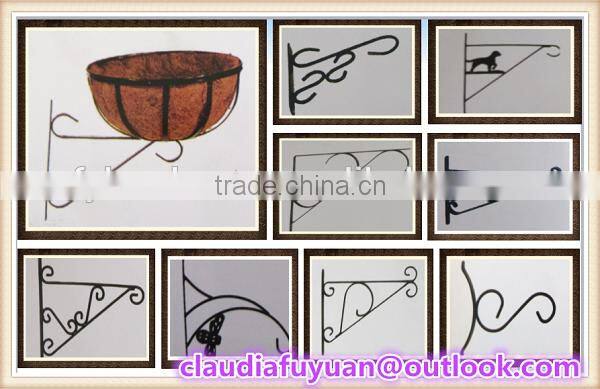 galvanized and powder coated outdoor metal hook for hanging baskets and metal shepherd hook