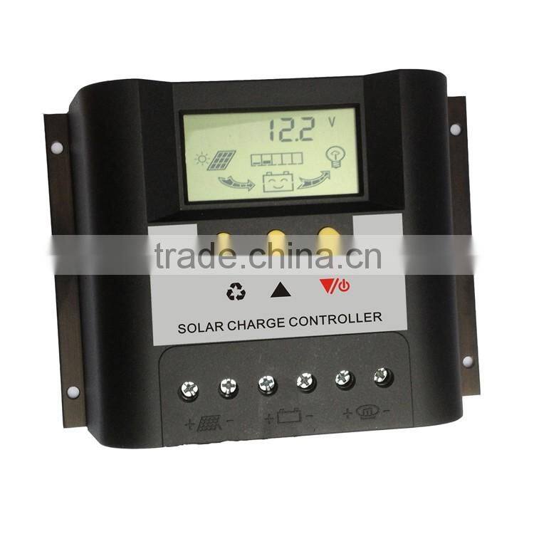 Home solar charge energy system controller power controller 30A solar controller LCD screen
