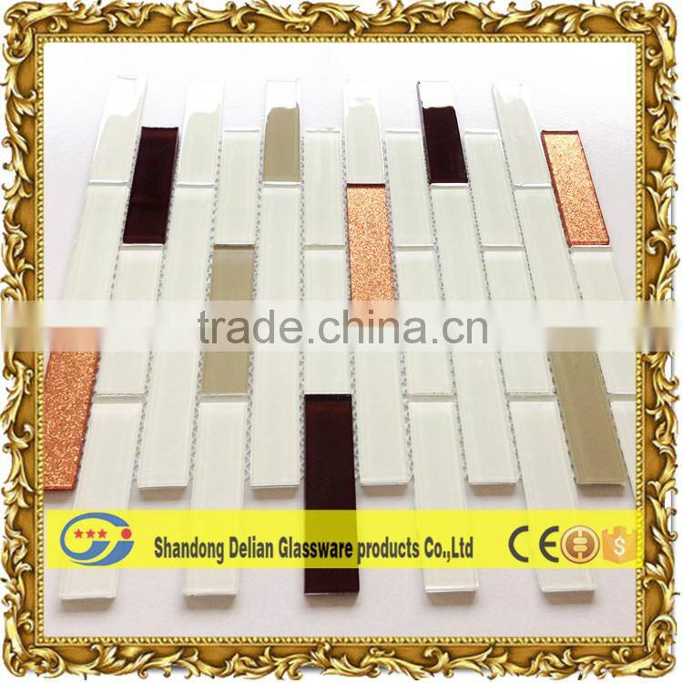 23*98*4 strip glass mosaic