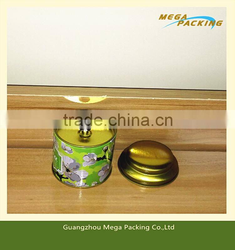 Direcrt factory sale tin tea can tea box for packaging with inner cap