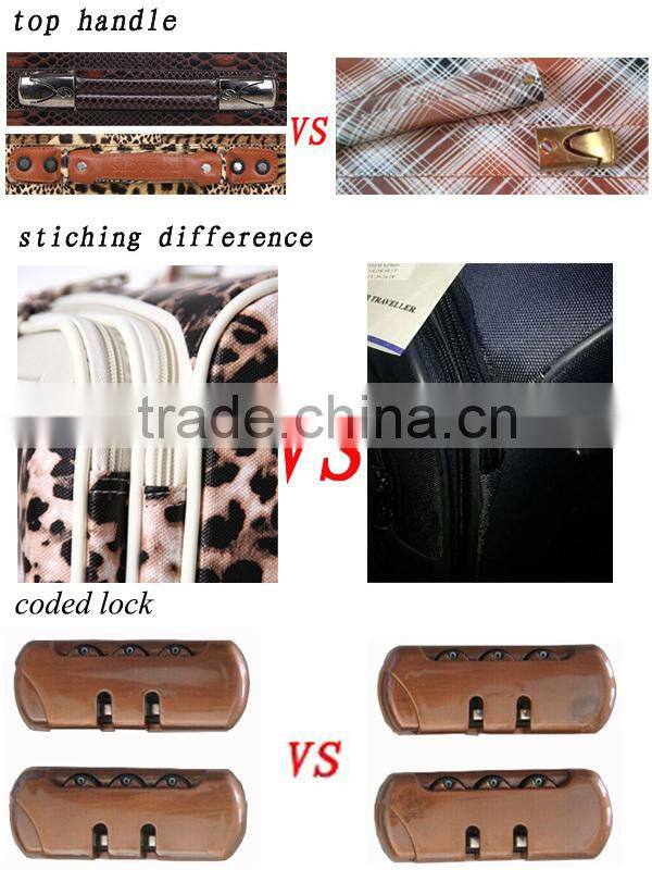 2014 Canton Fair New Design PU Leather Material Hessian Sacks