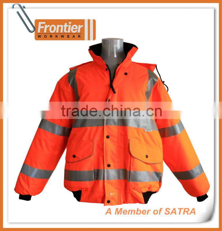 Safety Hi-Vis bomber jacket
