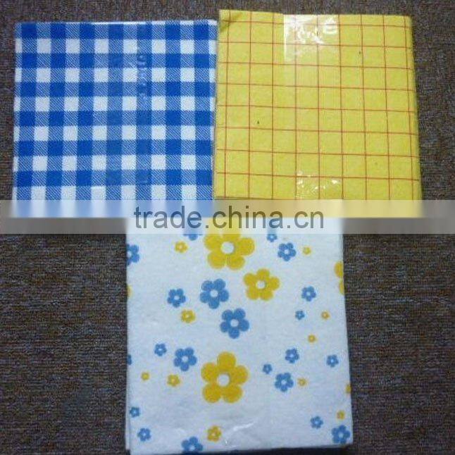 Easy clean dish wipes (HY-W027)(cellulose cleaning cloth,natural fiber)