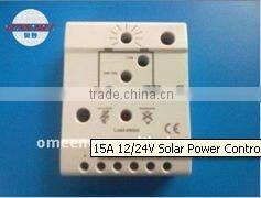 15A 12/24V Solar Power Controller With 3 LEDs