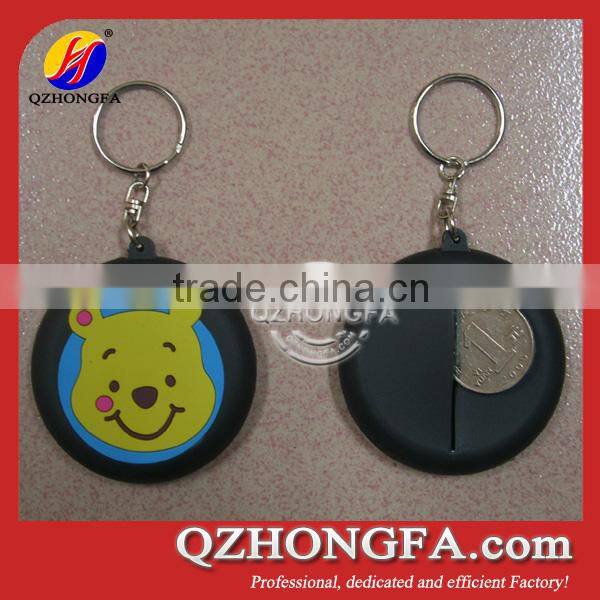 Metal Drawstring Ring Silicone Mini Coin Bag