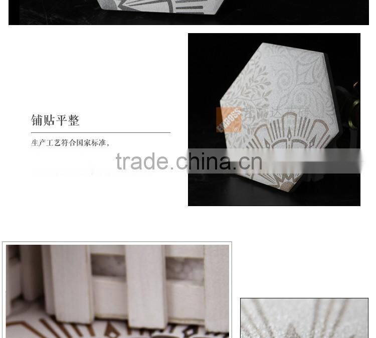 100*200*175mm hexagon tile kitchen bathroom mosaic tile porcelain floor tile