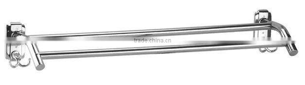 Bathroom wall mounted strainless steel towel rack/towel shelf