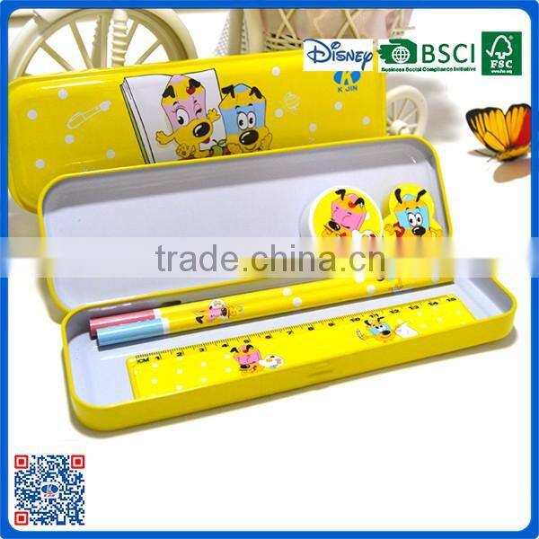 2016 custom printed pencil case for school students with cheap price