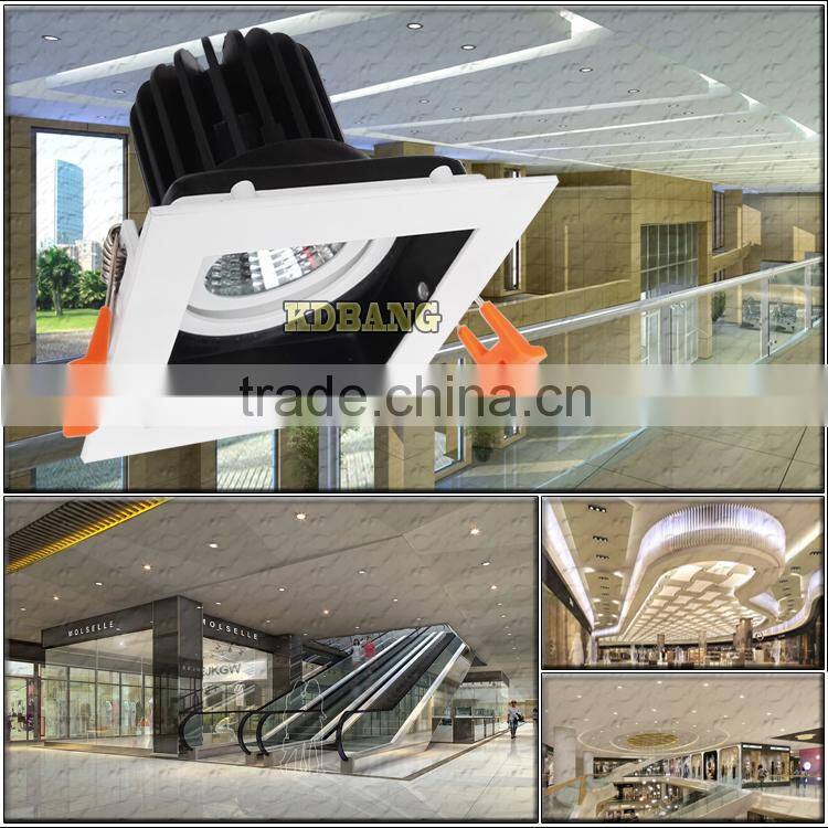 square down light led with 5w 7w