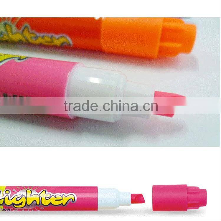 Double sides fluorescent highlighter marker item 525