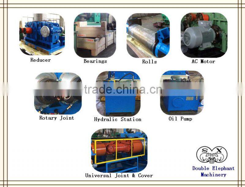 rubber roll mix mill