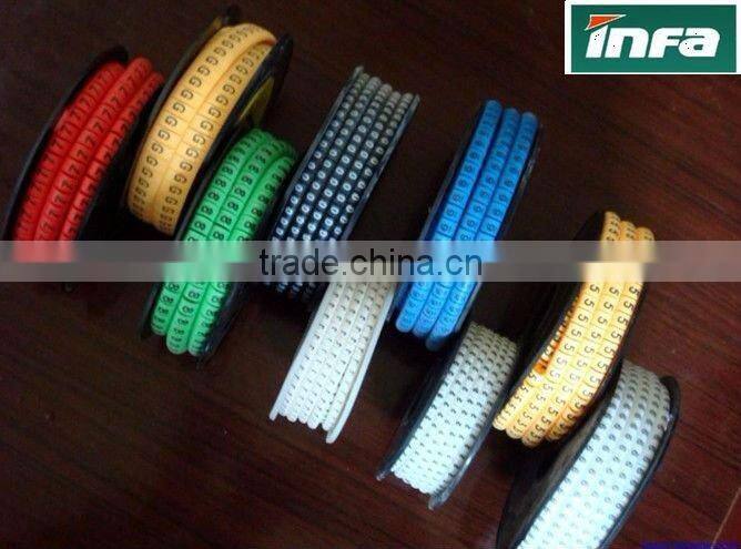 cable tube hot selling yellow cable markers