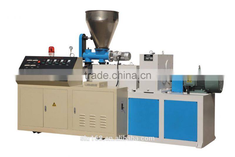 SJZ Conical Double Screw Extruder PVC Plastic Extrusion Machine