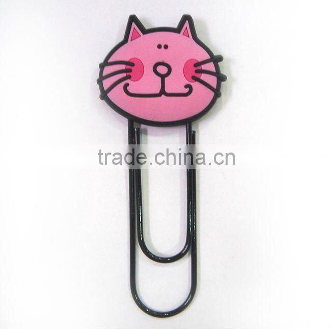 custom cheap cartoon plastic bookmark