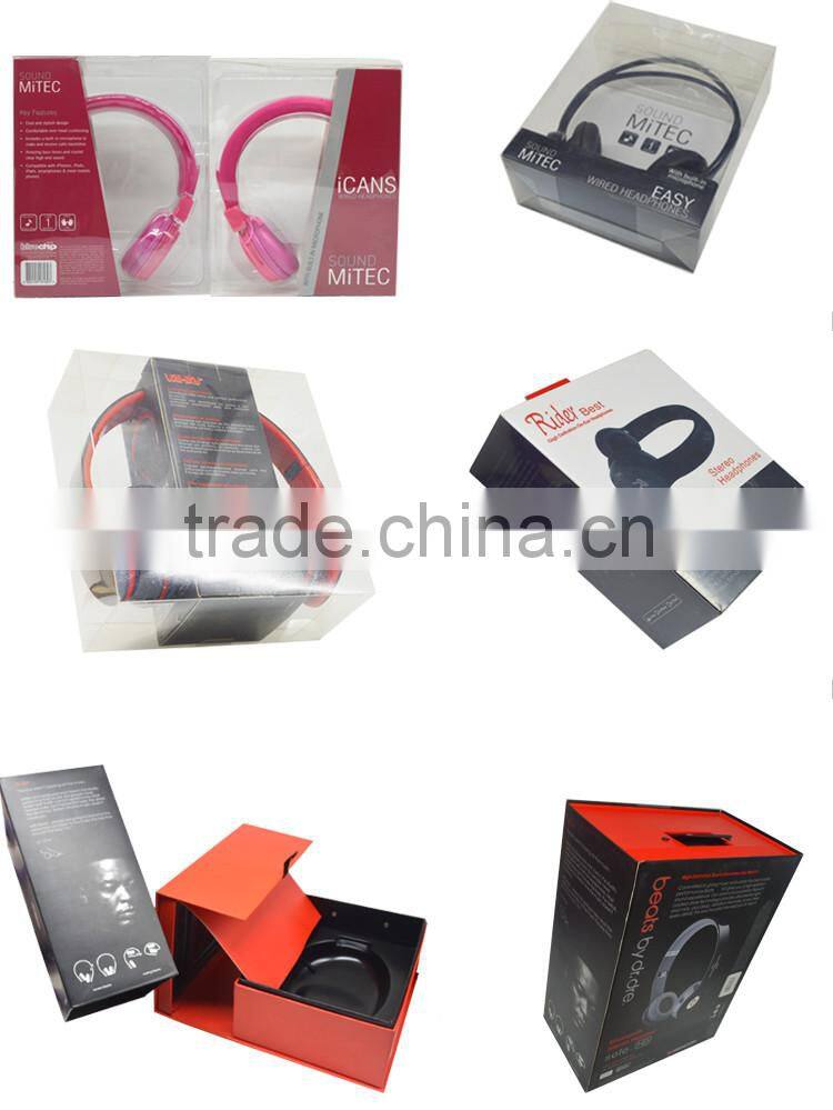 Hot selling new model cell phone accessories super bass stereo headphone sports headset in orange white