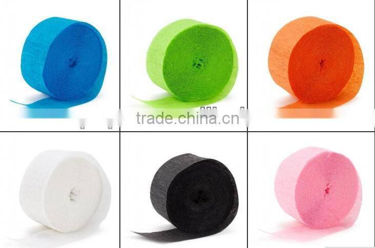 color crepe paper in rolls metallic adhesive paper art and craft supplies