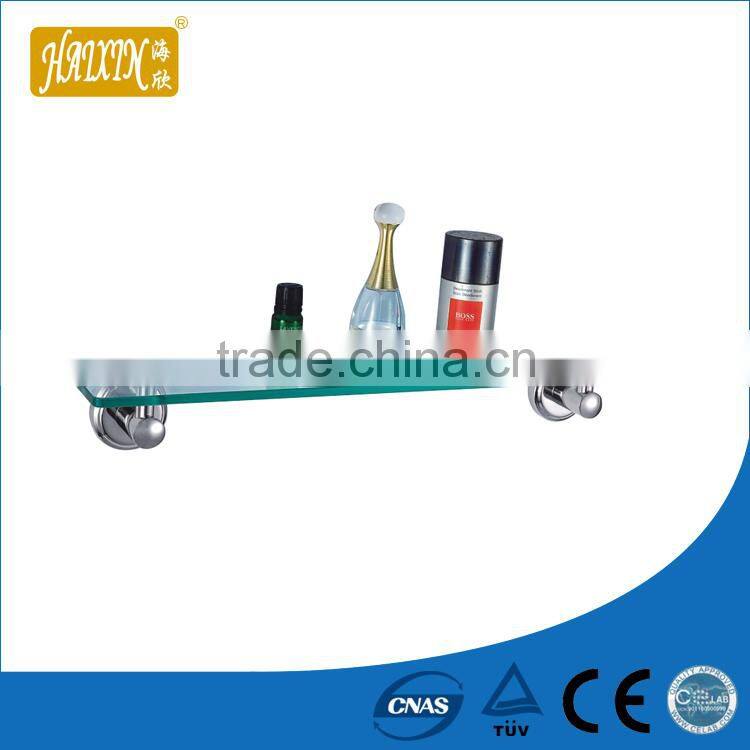 Elegant Shape Bathroom Shelf With Towel Bar