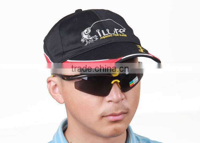 ILURE Fishing Cap Black Red Hat