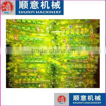 Automatic liquid fruit jellies bar/plastic soft tube flow packing machine