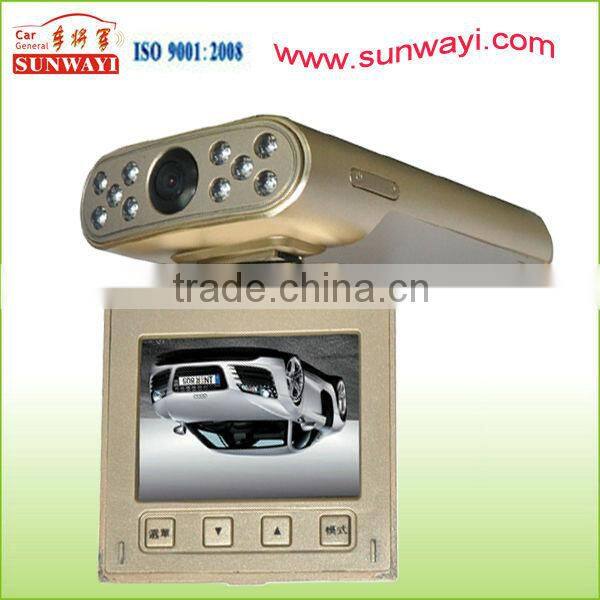 Car DVR G-sensor function car black box with rf light