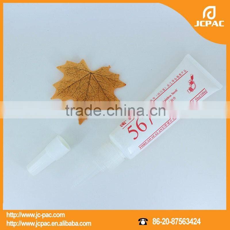 35mm 80ml custom thread sealant long nozzle adhesive glue tube