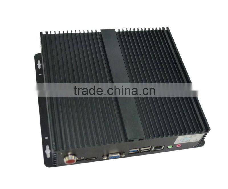 fanless embedded system mini pc x86 with 4gb ram