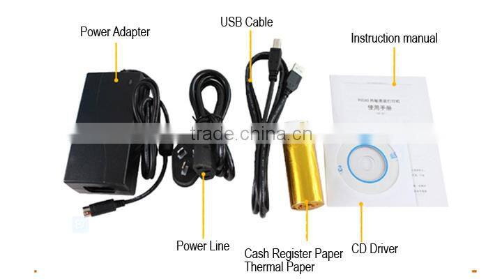 POS 80mm Thermal Receipt Printer Serial/USB/Ethernet/WIFI Driver Price ITPP011