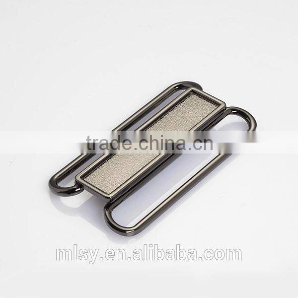 Gun metal belt buckle back blanks Brightness G1-80014