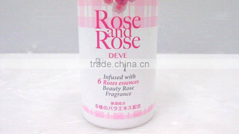 /DEVE/ Rose and Rose Shampoo Bottle Infused with 6 Roses essences Beauty Rose Fragrance Products Made in Japan TC-005-73