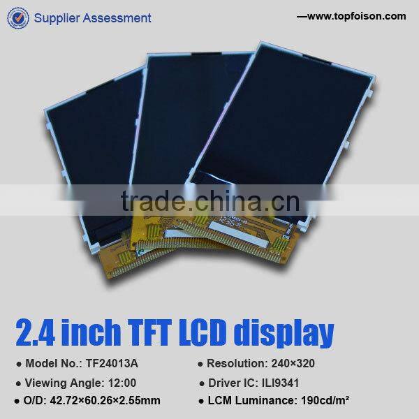low power consumption 2.4 inch TFT LCD Display 240*320 for consumer electronics-TF24013A
