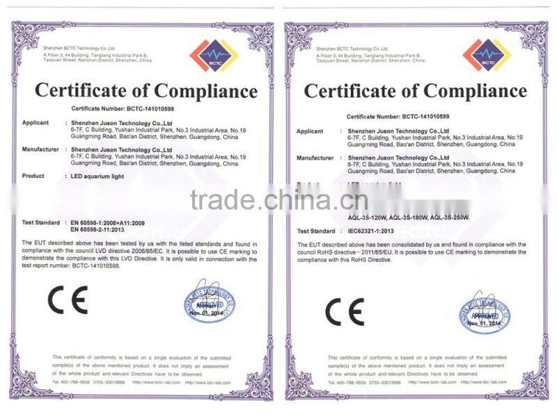 Wholesale chinese aquarium led lighting for cultured coral and fish white and blue led light OEM/ODM acceptable