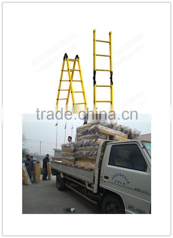 Frp Ladder,Extension ladder,Fiberglass insulated ladder
