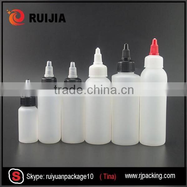 60ml 2 oz hdpe plastic twist eye dropper bottle wholesale