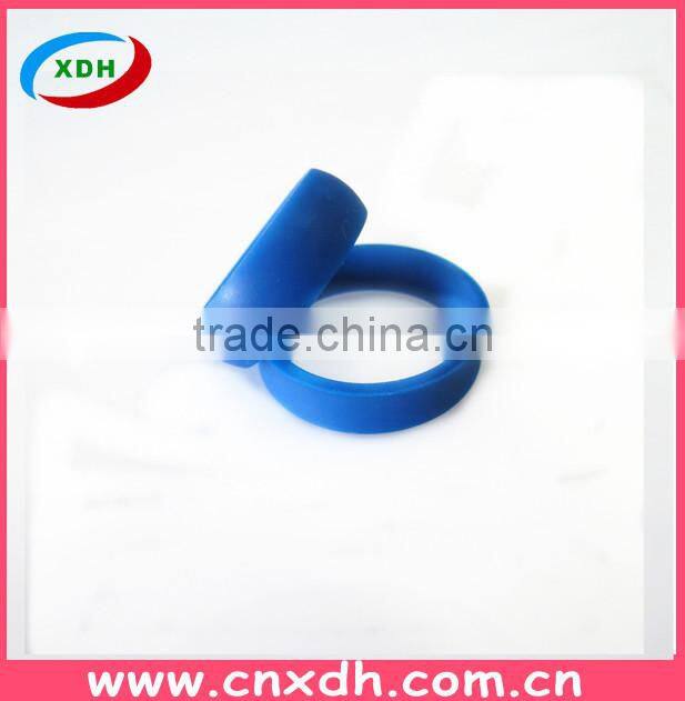 Eco-friendly Wedding Men's Black Silicone Rings