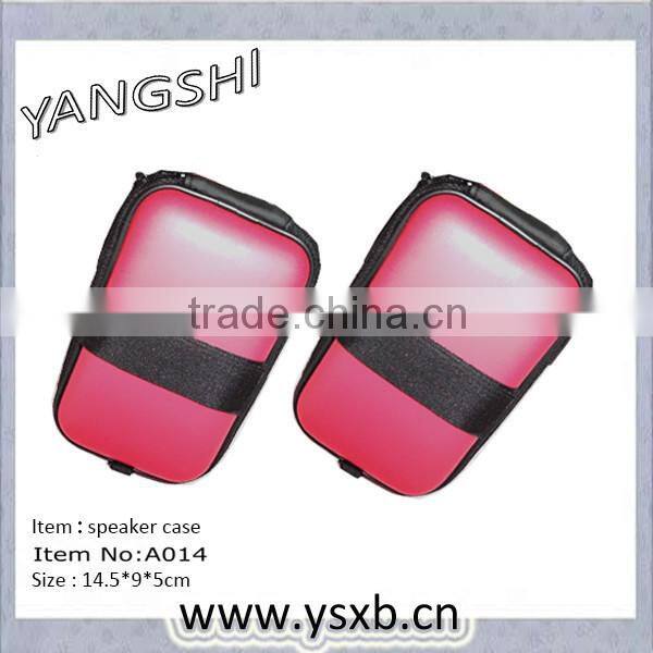 custom portable speaker flight case for all types of mp3/mp4/mobile phones