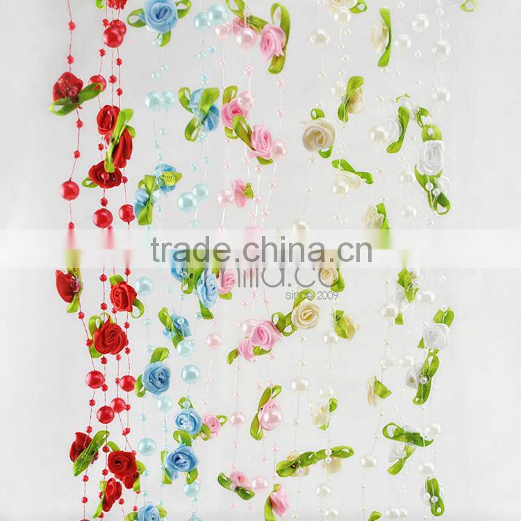 Roses Garland Wedding Decoration Pearls