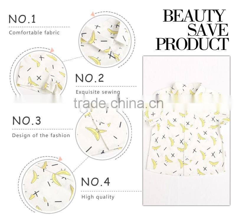 allover printing kids cartoon safety high visibility shirt